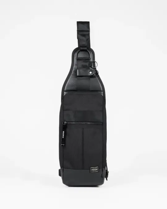 Porter - Yoshida & Co. - Heat Sling Shoulder Bag - Black