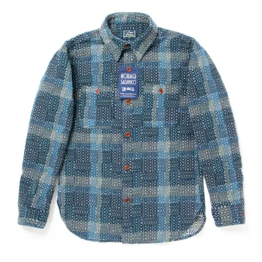 Noragi Sashiko Shirt [5651]