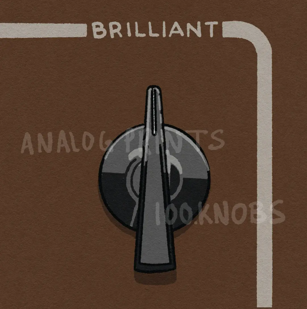 #100knobs 074/100  Brilliant Control