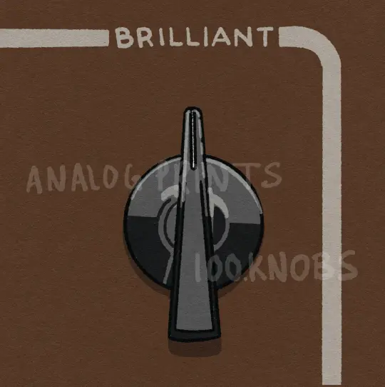 #100knobs 074/100  Brilliant Control