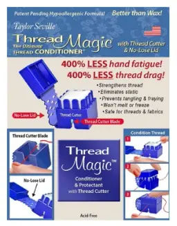 Thread Magic W/Thread Cutter