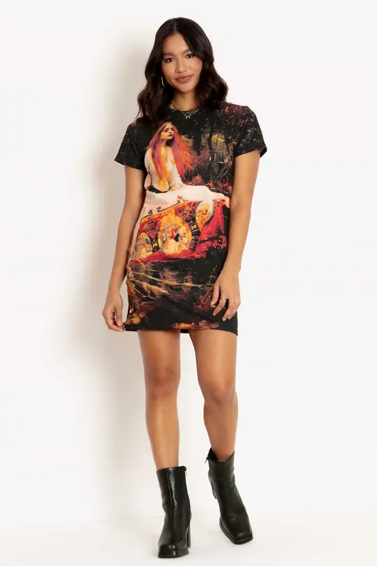 The Lady Of Shalott Tee Dress