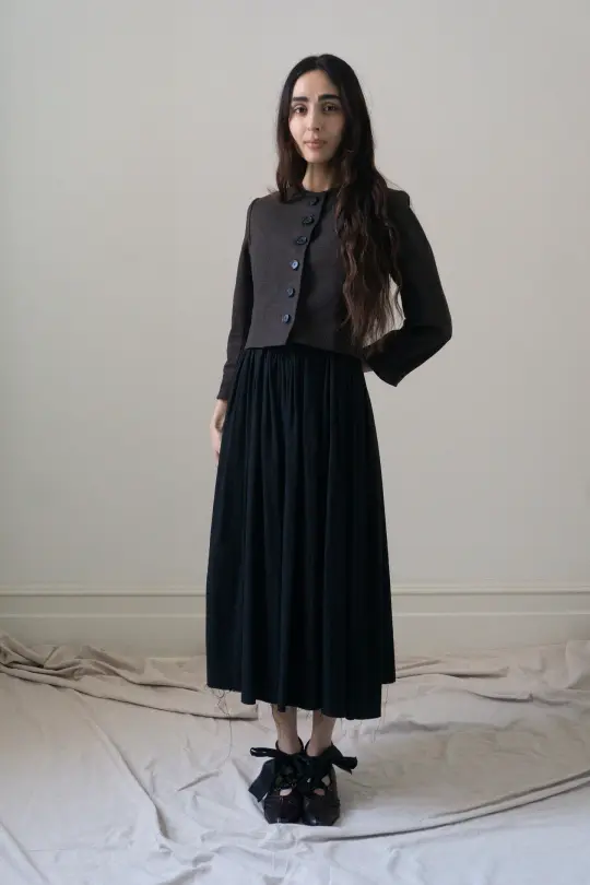 Rima Linen Jacket - Clove