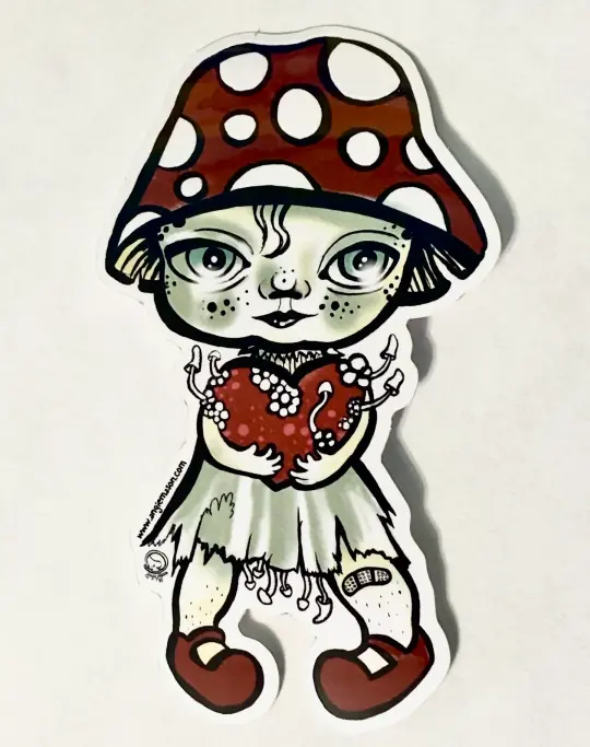 Fungalina Vinyl Die Cut Sticker