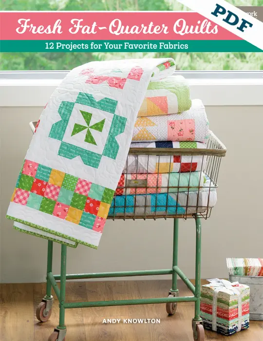Fresh Fat Quarter Quilts Book - Ebook version