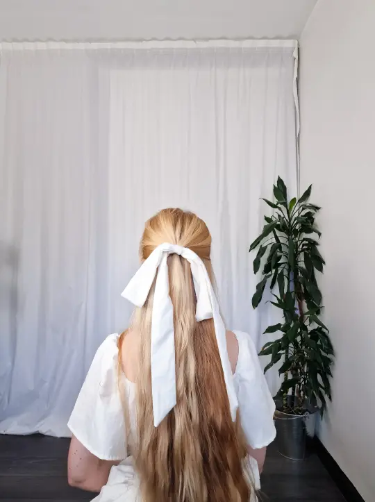 Floppy Bow on a hairband, or scrunchie