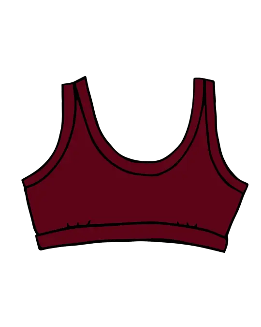 Bralette Tuscan Red