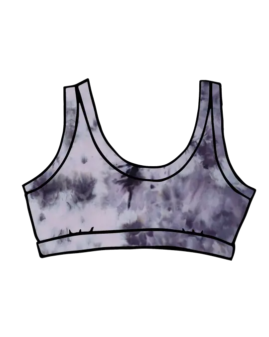 Bralette Limited Edition Haunted Haze Dye