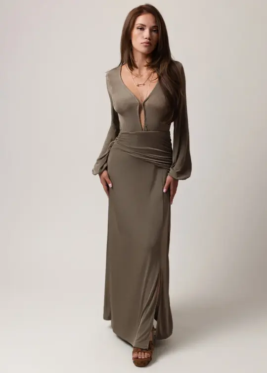 Luella Dress in Agave