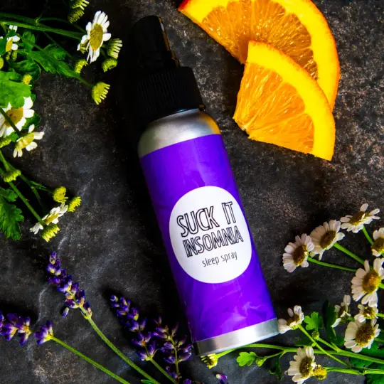 Suck It Insomnia Sleep Spray.