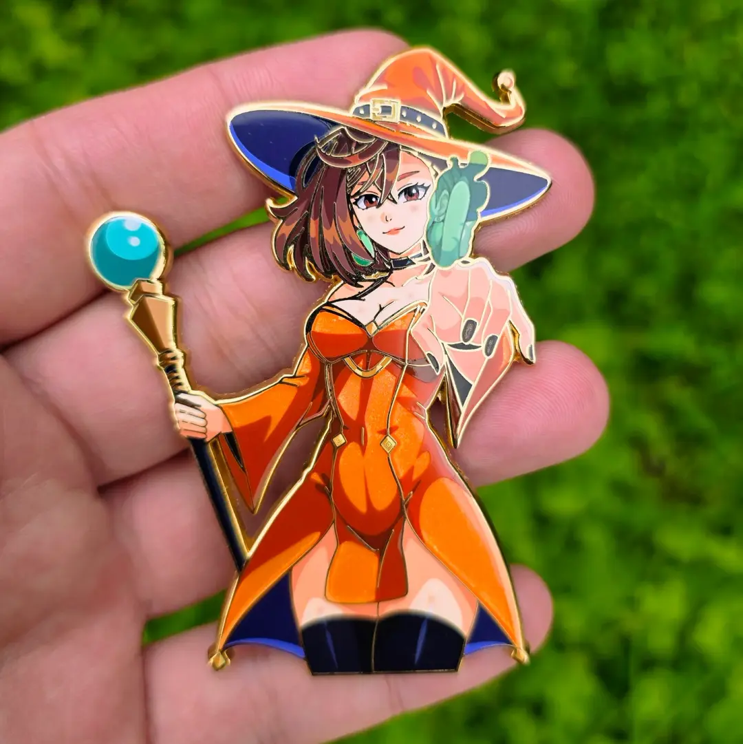 Enchanted Witch Pin
