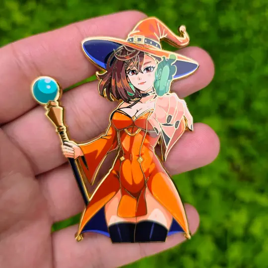 Enchanted Witch Pin