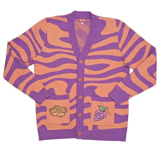 Peanut Butter & Jelly Cardigan