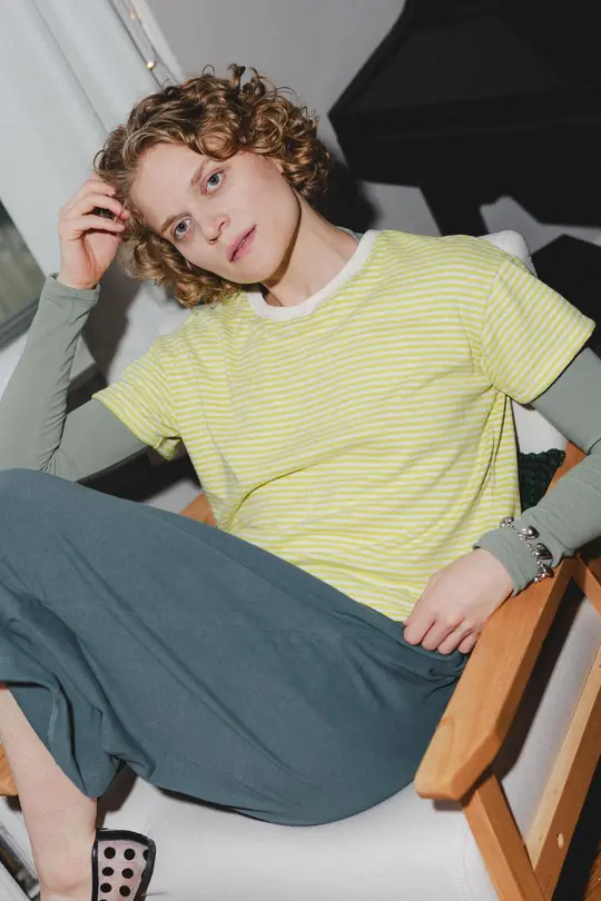 Picasso Tee in Zest