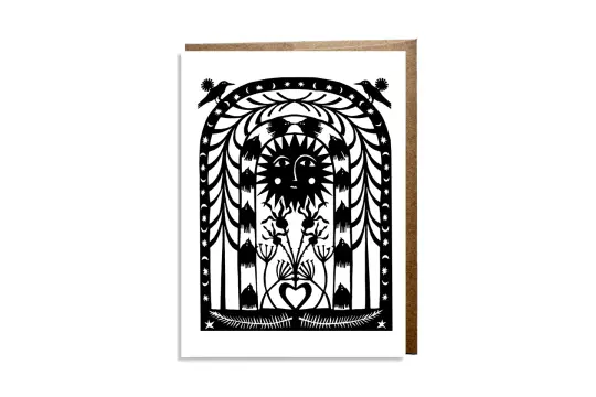 "Winter Arch" card
