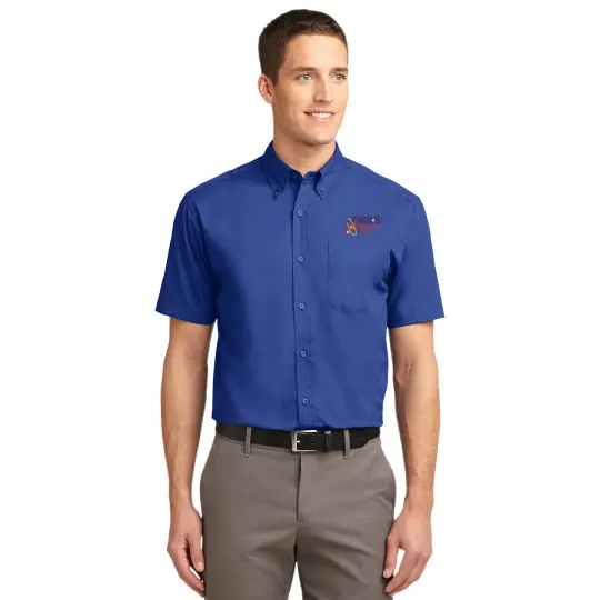 Tier 5 Specialty Gas TLS508 Port Authority Tall Short Sleeve Easy Care Shirt