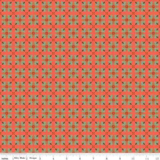 Coral Tiles from In From the Cold