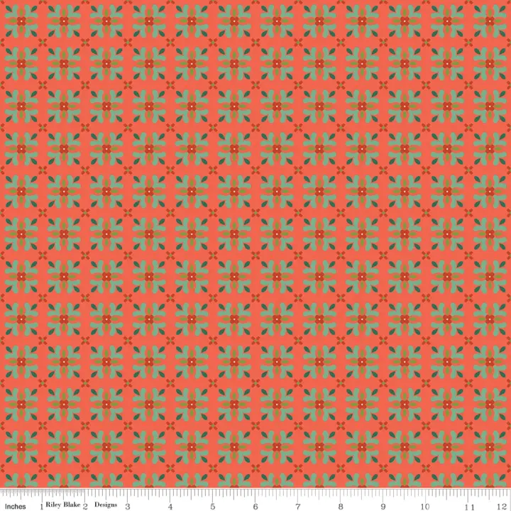 Coral Tiles from In From the Cold