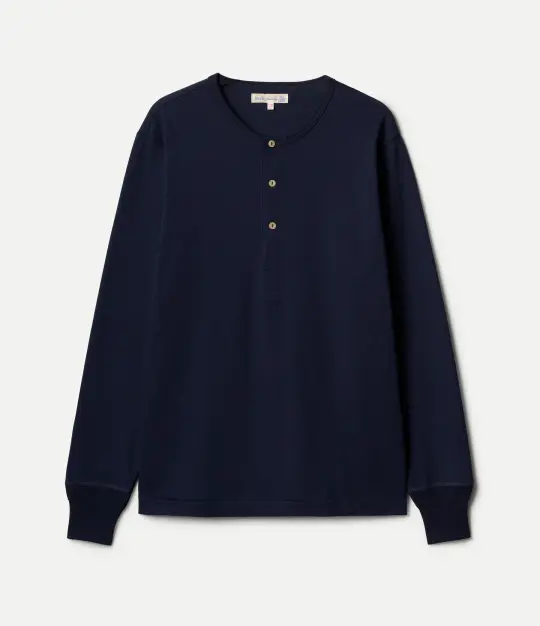 2M06 Mid-Century Machine Refined Fit Long Sleeve Henley
