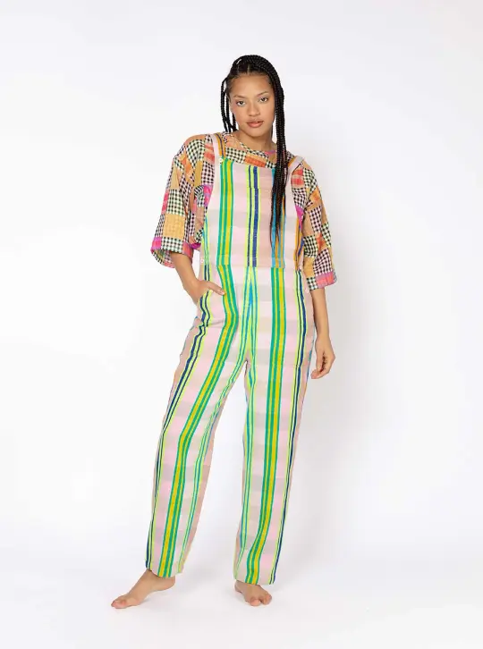 sample sale | peggy overall hurrah | S-4X