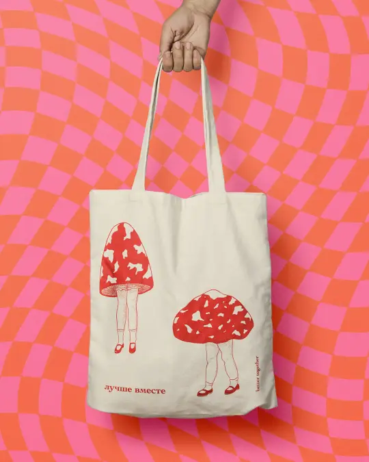 Mushroom Daughters Tote