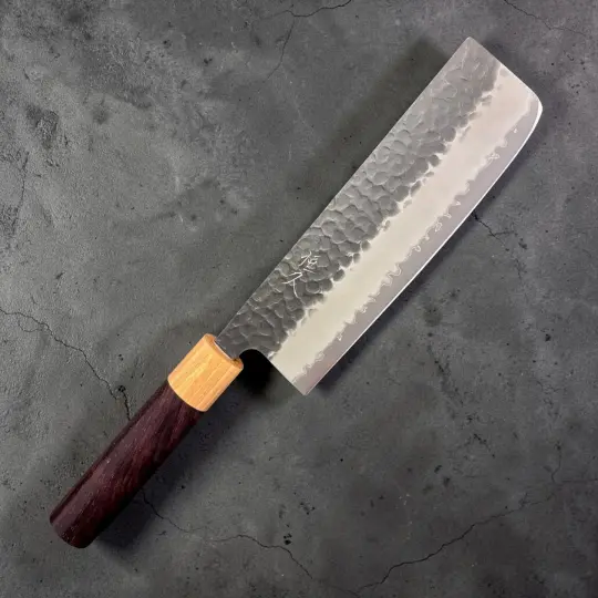Tsunehisa Stainless Clad Aogami Super Kurouchi Tsuchime Nakiri