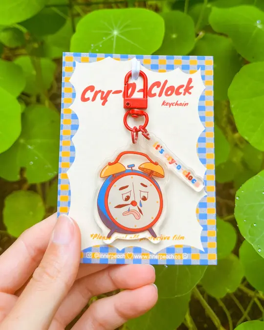 Cry-O-Clock Keychain