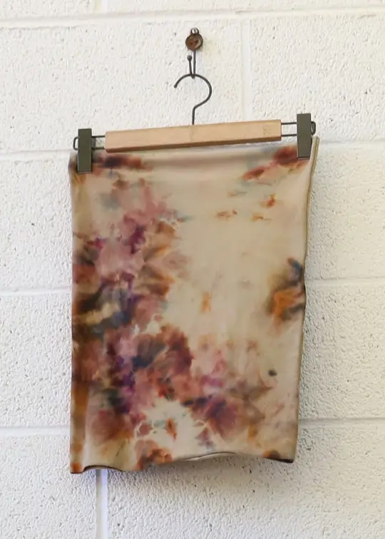 OOAK - TUBE TOP / L / MED STRETCH Organic Cotton / Ice Dye (99)