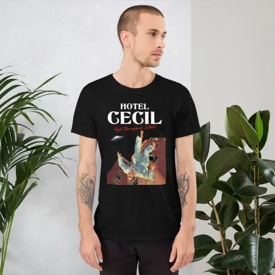 Hotel Cecil "High Strangeness Indeed" Short-Sleeve Unisex T-Shirt