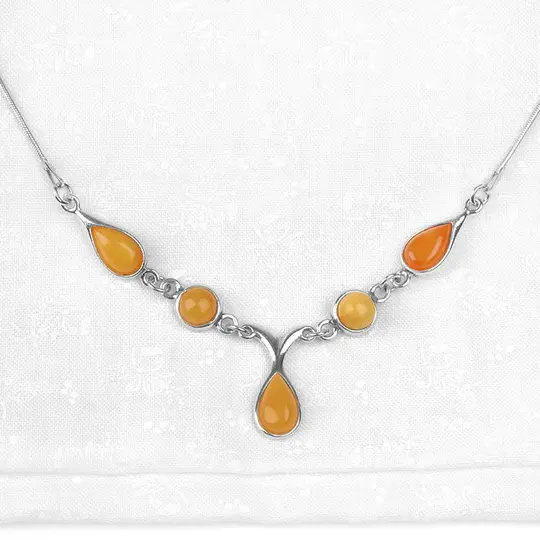 Butterscotch Beauty Amber Necklace