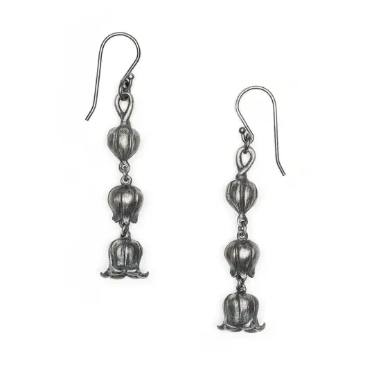 Tears of Spring. Earrings.