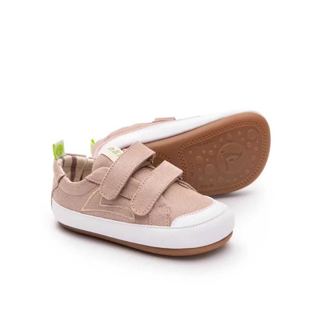 Bossy Green Sneakers - Lona Rosa Quartzo (Baby)
