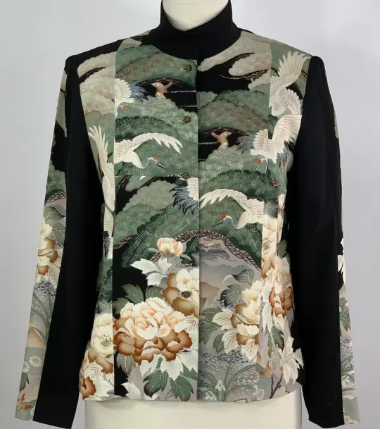 Pine Forest with Cranes Jacket