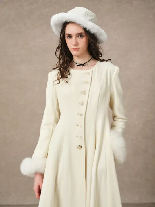 Victoria 02 | Corset 100% Wool Coat
