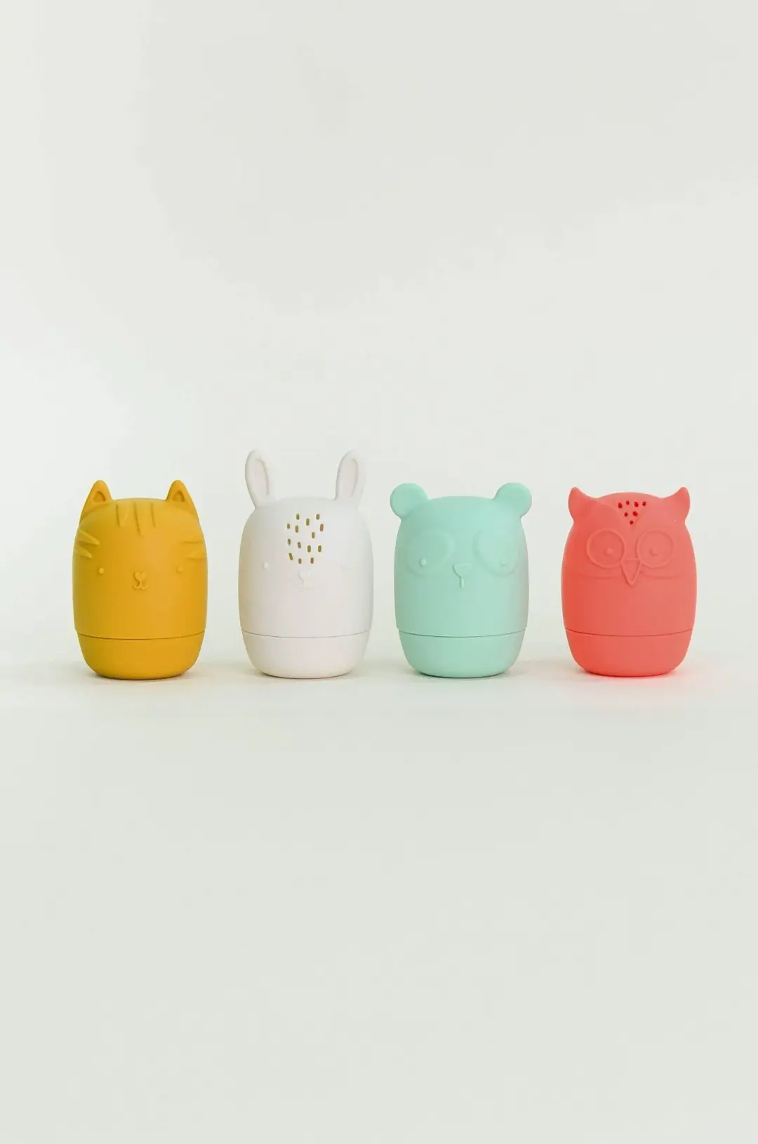 Animal Bath Toys Winter - Set of 4