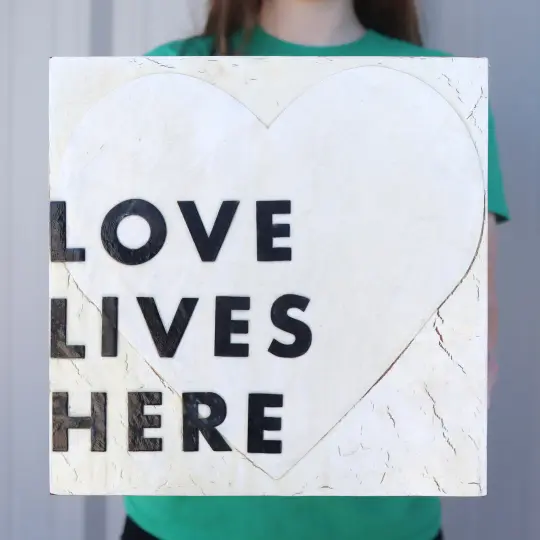 Love Lives Here Artwork