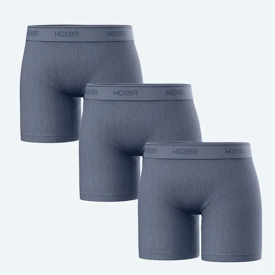 Baller Rib Steel Blue 3-Pack