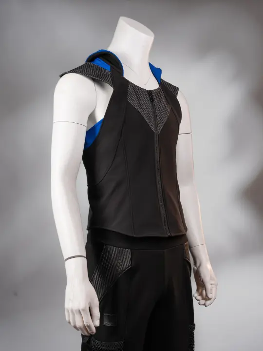 OD-L Black futuristic vest