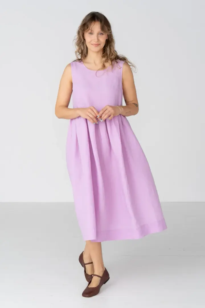 Smock – Oversized Sleeveless Linen Dress