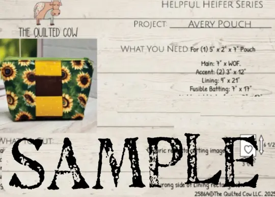 Helpful Heifer Avery Pouch