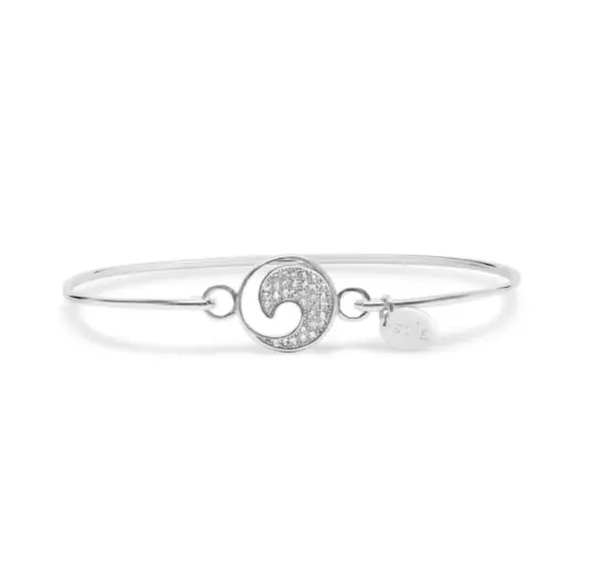 Stia by the Sea Pavé Wave Bracelet