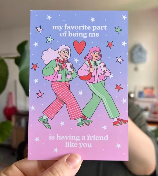 Carte postale - A friend like you