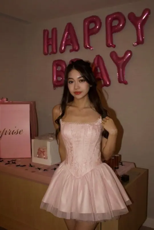 Cute Blush Pink A-Line Spaghetti Straps Embroidery Bodycon Mini Dress Homecoming Dress RS182
