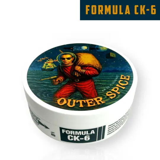Outer Spice Artisan Shaving Soap | Ultra Premium CK-6 Formula | An Homage To An Icon!