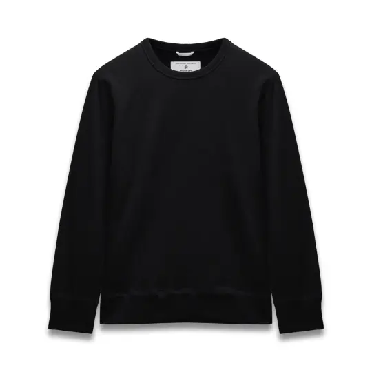 Midweight Terry Slim Crewneck