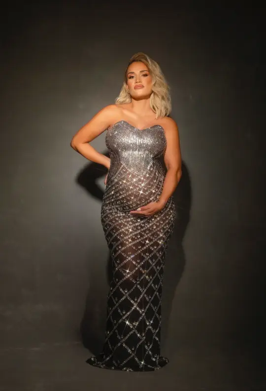 Stormie diamond Gown