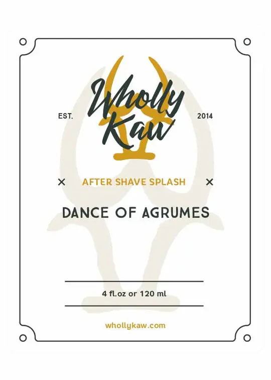 Dance of Agrumes After Shave Splash, Citrus