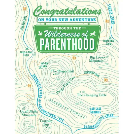 Waterknot - Wilderness of Parenthood Card