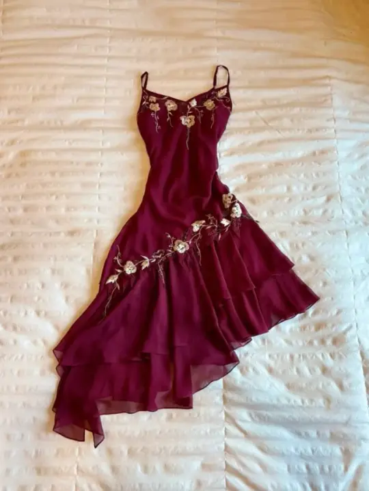 Pretty Burgundy Homecoming Dress ,A-Line Spaghetti Straps Asymmetrical Hem Corset Short Prom Dress RS1056