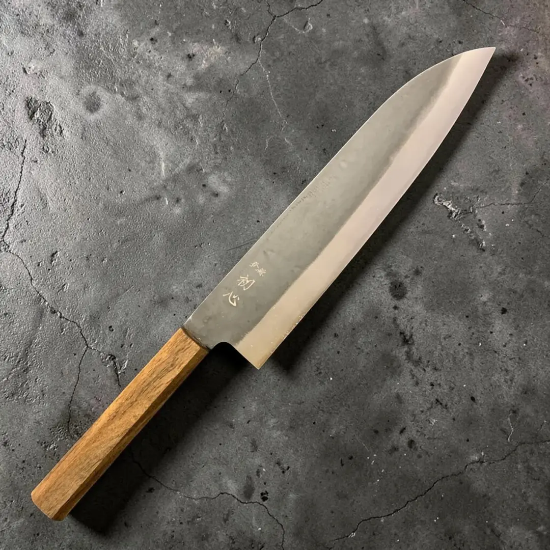 Hatsukokoro Hinomaru White #2 Kurouchi Gyuto 210mm